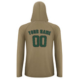Custom Light Khaki Green UV-Hoodie