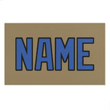 Custom Light Khaki Sky Blue Beach Towel
