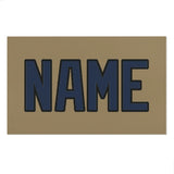 Custom Light Khaki Blue Beach Towel