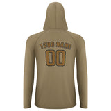 Custom Light Khaki Khaki UV-Hoodie