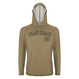 Custom Light Khaki Light Khaki UV-Hoodie