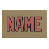 Custom Light Khaki Copper Rose Beach Towel