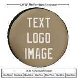 Custom Light Khaki White Truck Tires