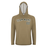 Custom Light Khaki Olive UV-Hoodie