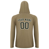 Custom Light Khaki Olive UV-Hoodie