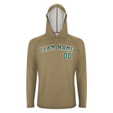 Custom Light Khaki Green UV-Hoodie