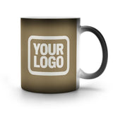 Custom Light Khaki White Magic Mug