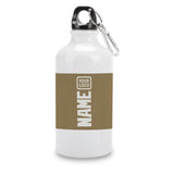 Custom Light Khaki White Sports Bottle