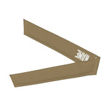Custom Light Khaki White Headband