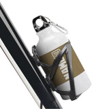 Custom Light Khaki White Sports Bottle