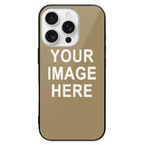 Custom Light Khaki White Phone Case