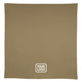 Custom Light Khaki White Square Table Cloth