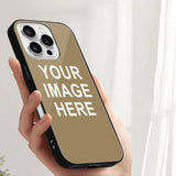 Custom Light Khaki White Phone Case