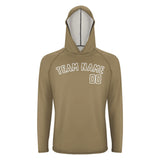 Custom Light Khaki Light Khaki UV-Hoodie
