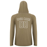Custom Light Khaki Light Khaki UV-Hoodie