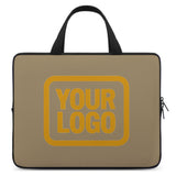 Custom Light Khaki Yellow Laptop Bag