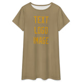 Custom Light Khaki Yellow Nachthemd