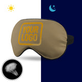 Custom Light Khaki Yellow Sleep Mask