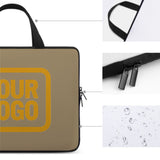 Custom Light Khaki Yellow Laptop Bag