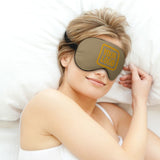 Custom Light Khaki Yellow Sleep Mask