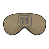 Custom Light Khaki Dark Grey Sleep Mask