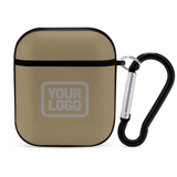 Custom Light Khaki Gray AirPods Case