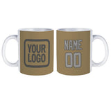 Custom Light Khaki Gray Mug