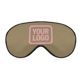 Custom Light Khaki Light Pink Sleep Mask