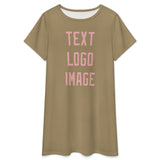 Custom Light Khaki Light Pink Nachthemd