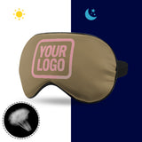 Custom Light Khaki Light Pink Sleep Mask
