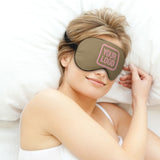 Custom Light Khaki Light Pink Sleep Mask