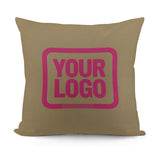 Custom Light Khaki Pink Pillowcase