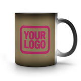 Custom Light Khaki Pink Magic Mug