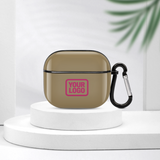 Custom Light Khaki Pink AirPods Case (3rd Generation)