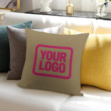 Custom Light Khaki Pink Pillowcase