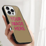 Custom Light Khaki Pink Phone Case
