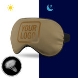 Custom Light Khaki Khaki Sleep Mask