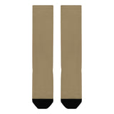 Custom Light Khaki Light Khaki Knee-High Sock