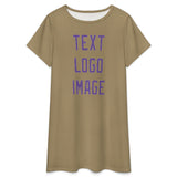 Custom Light Khaki Light Purple Nachthemd