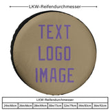 Custom Light Khaki Light Purple Truck Tires