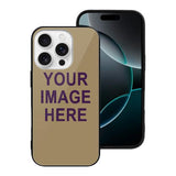 Custom Light Khaki Purple Phone Case