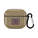 Custom Light Khaki Purple AirPods Case (3rd Generation)