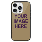 Custom Light Khaki Purple Phone Case