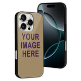 Custom Light Khaki Purple Phone Case