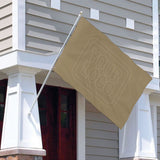 Custom Light Khaki Light Khaki Flag