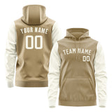 Custom Light Khaki Cream Hoodie