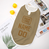 Custom Light Khaki Khaki Pet Vest