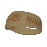 Custom Light Khaki Khaki Sports headband