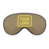 Custom Light Khaki Light Yellow Sleep Mask