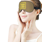 Custom Light Khaki Light Yellow Sleep Mask